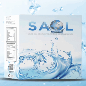 SAOL (2) 5 Liter Boxed Water